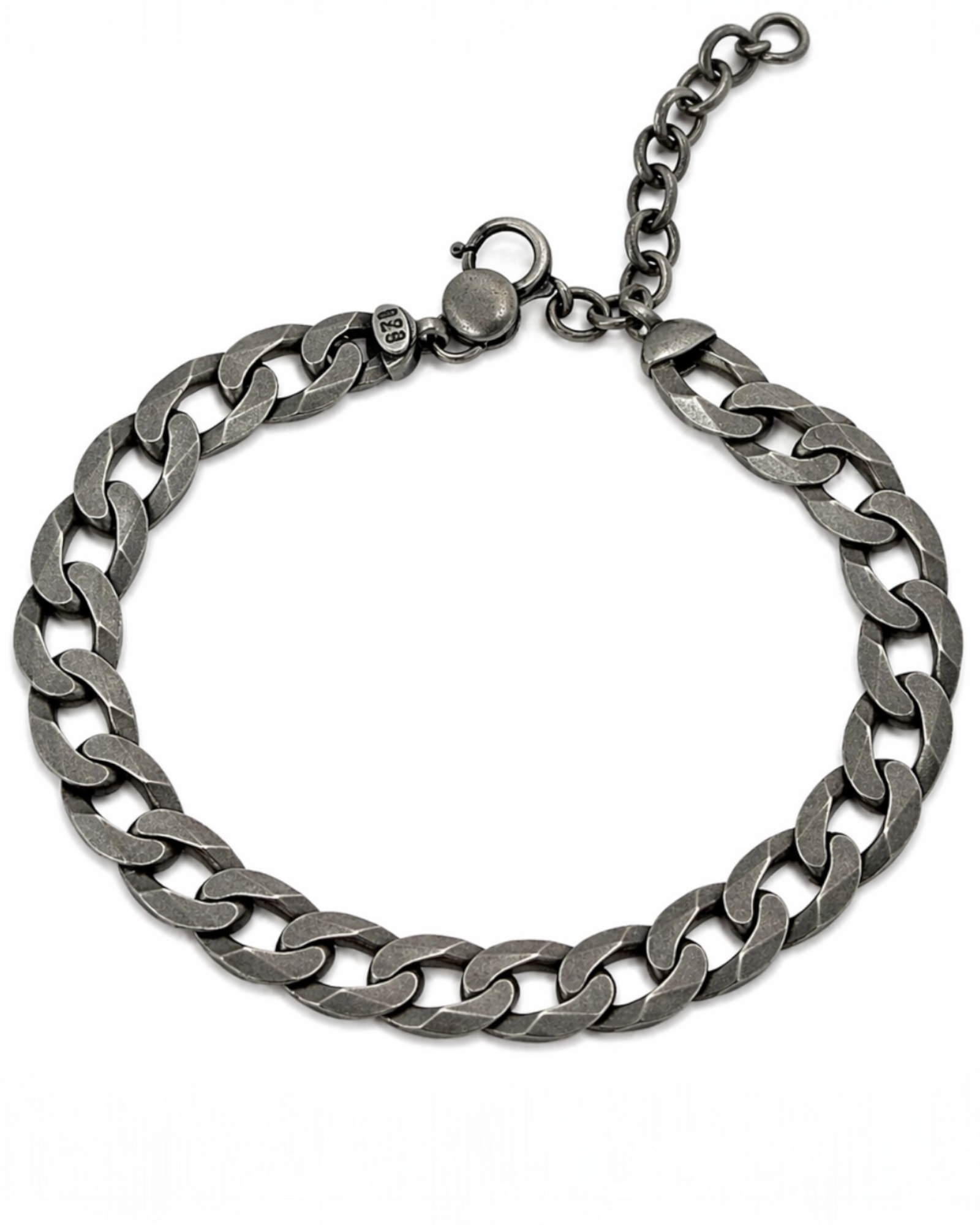 Men's Silver Chain Bracelet