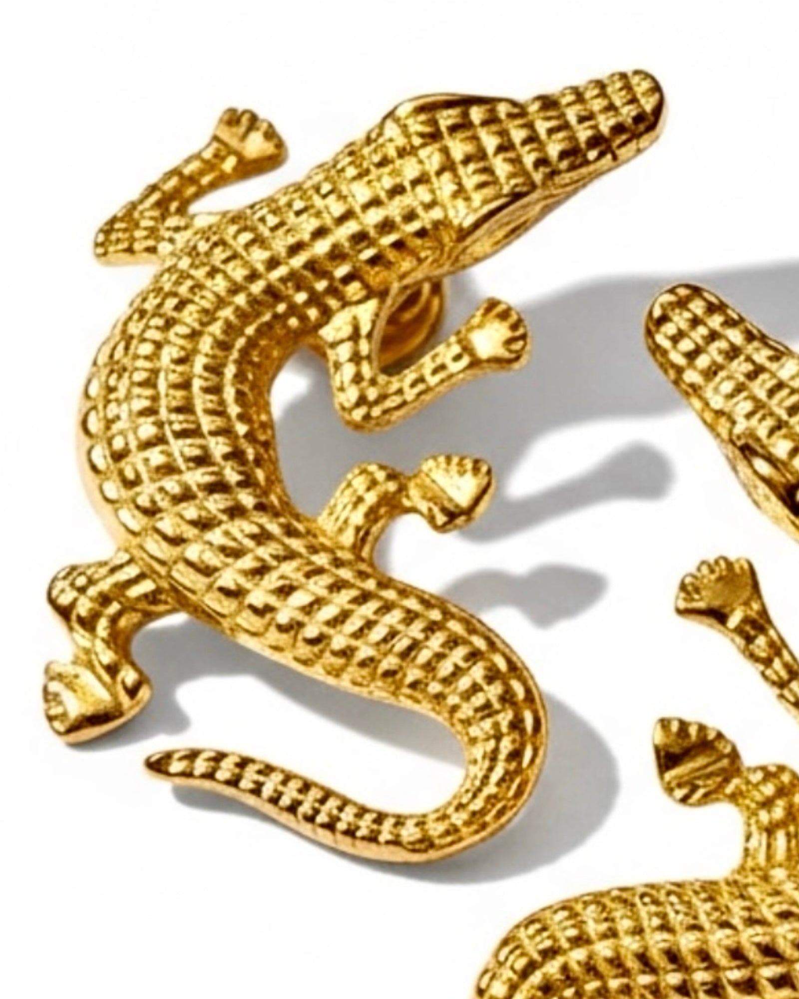 Crocodile Earrings