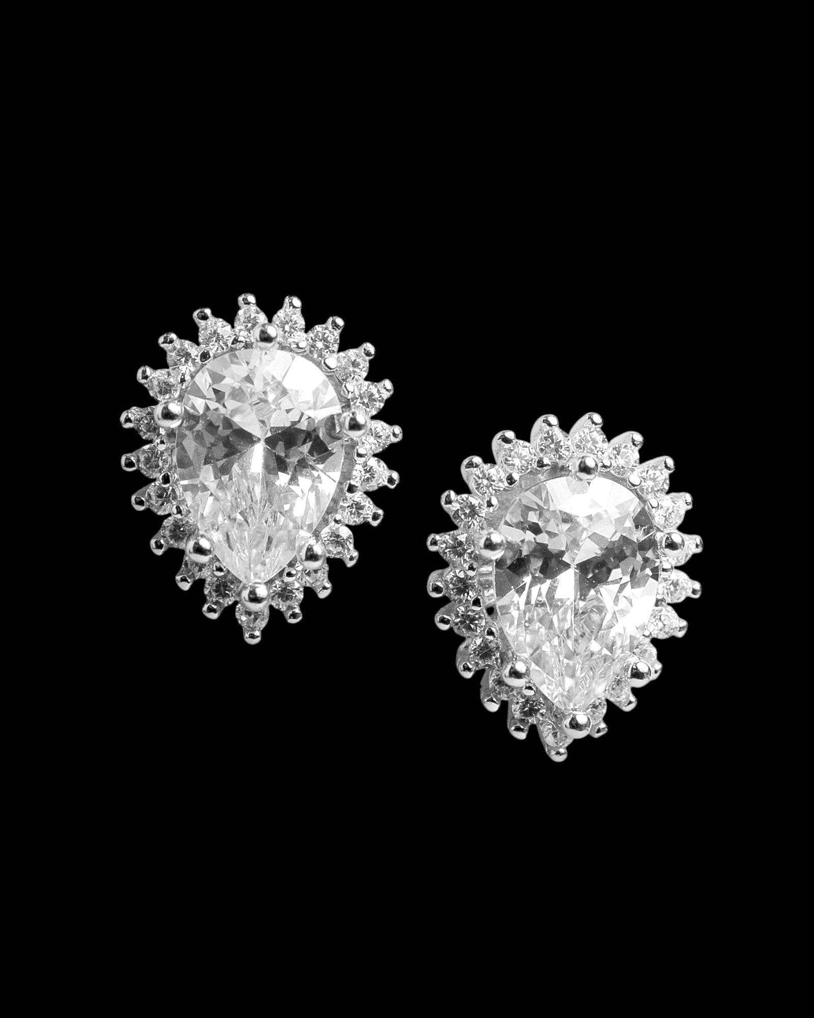 Silver Drop Earrings
