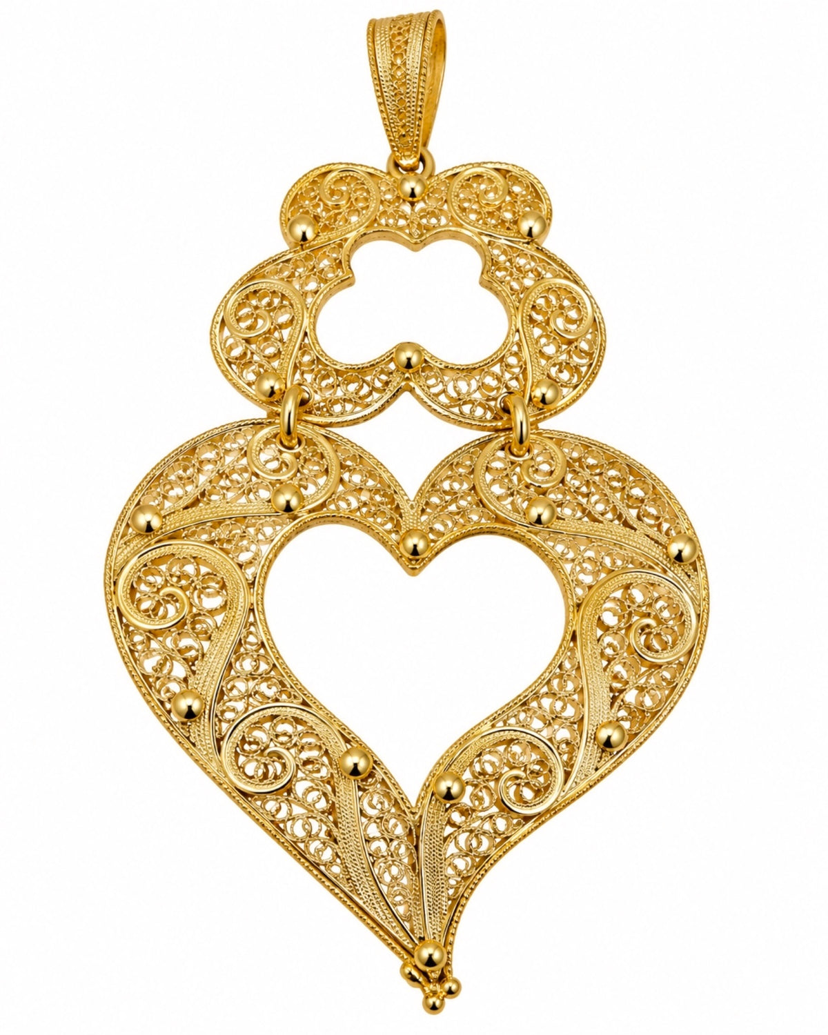 Modern Viana Heart Medal