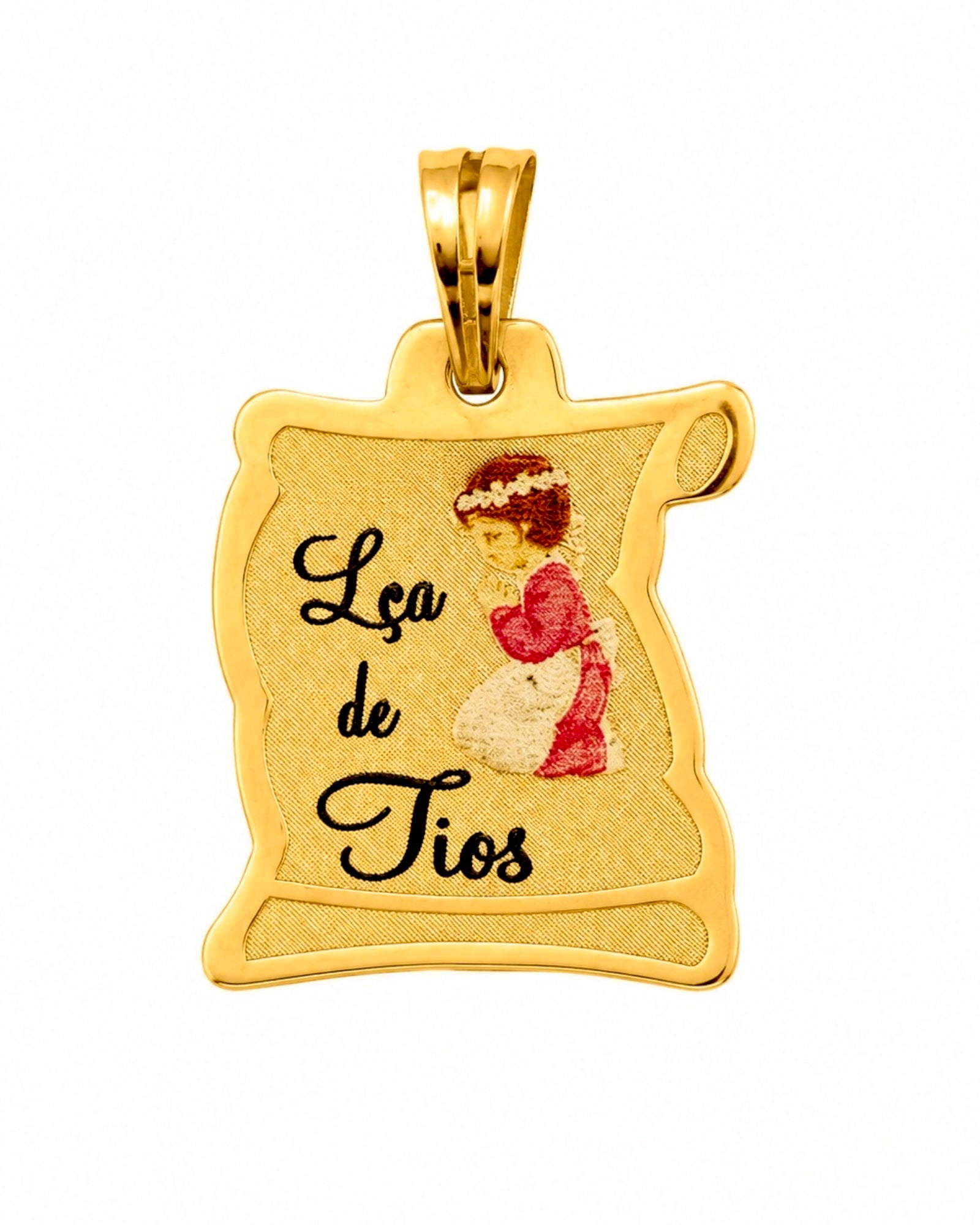 Medalha Lça Tios em Ouro