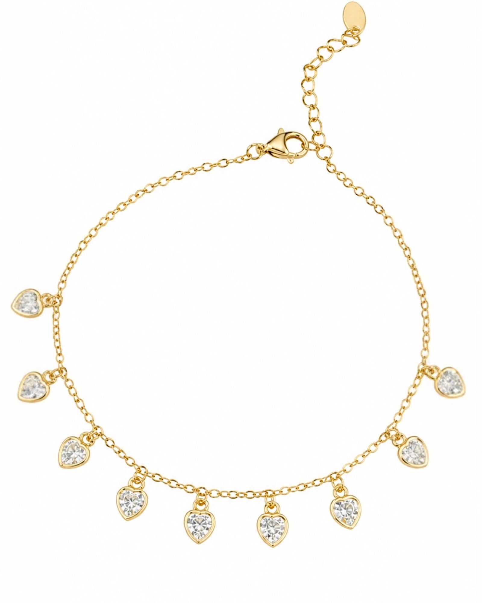 Pulseira Corações