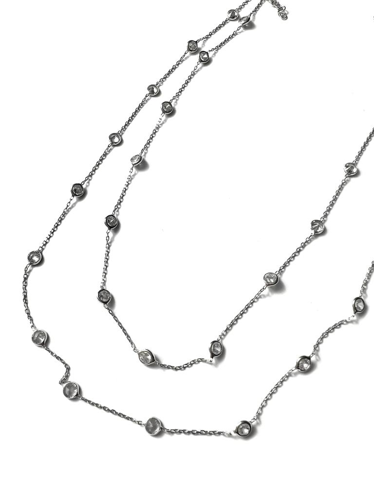 Silver Sparkling Necklace