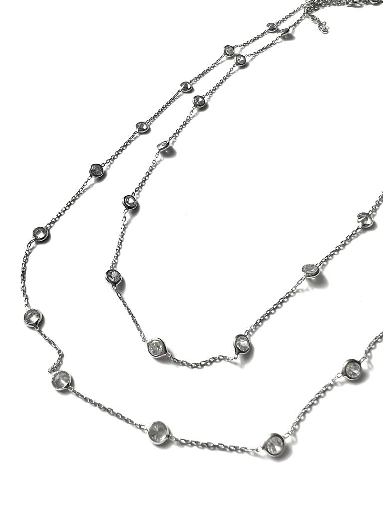 Silver Sparkling Necklace