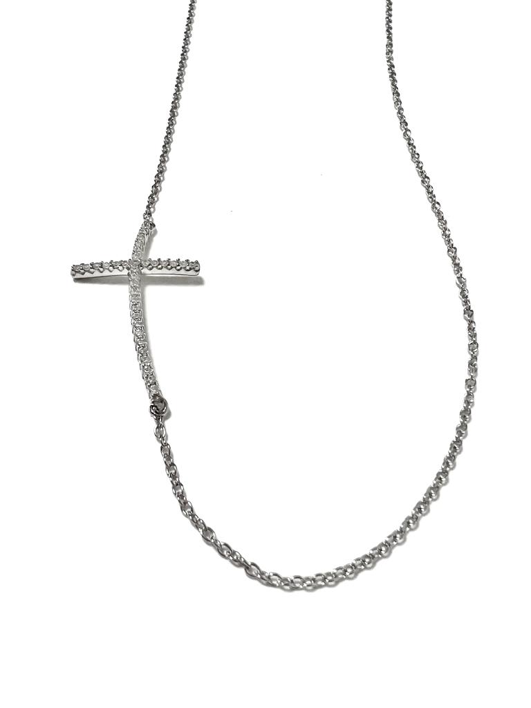 Silver Cross Necklace