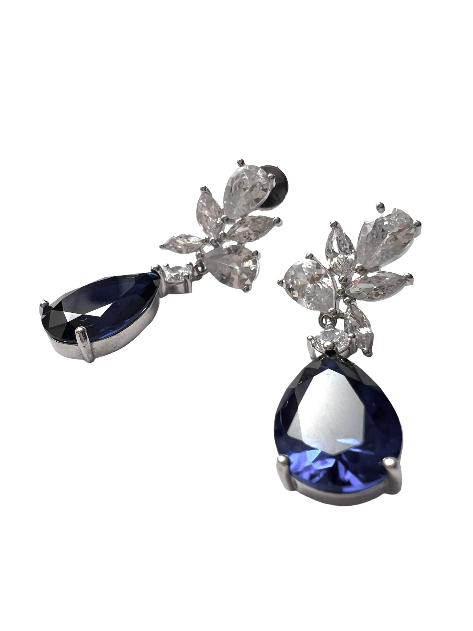 Silver Drop Earrings