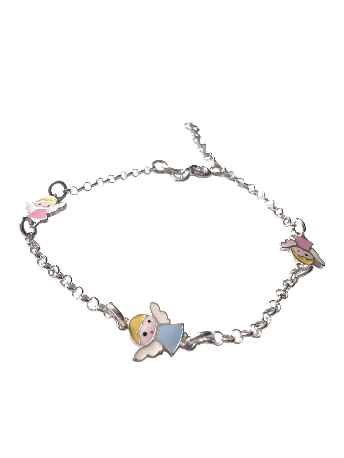 Angels Child Bracelet in Silver