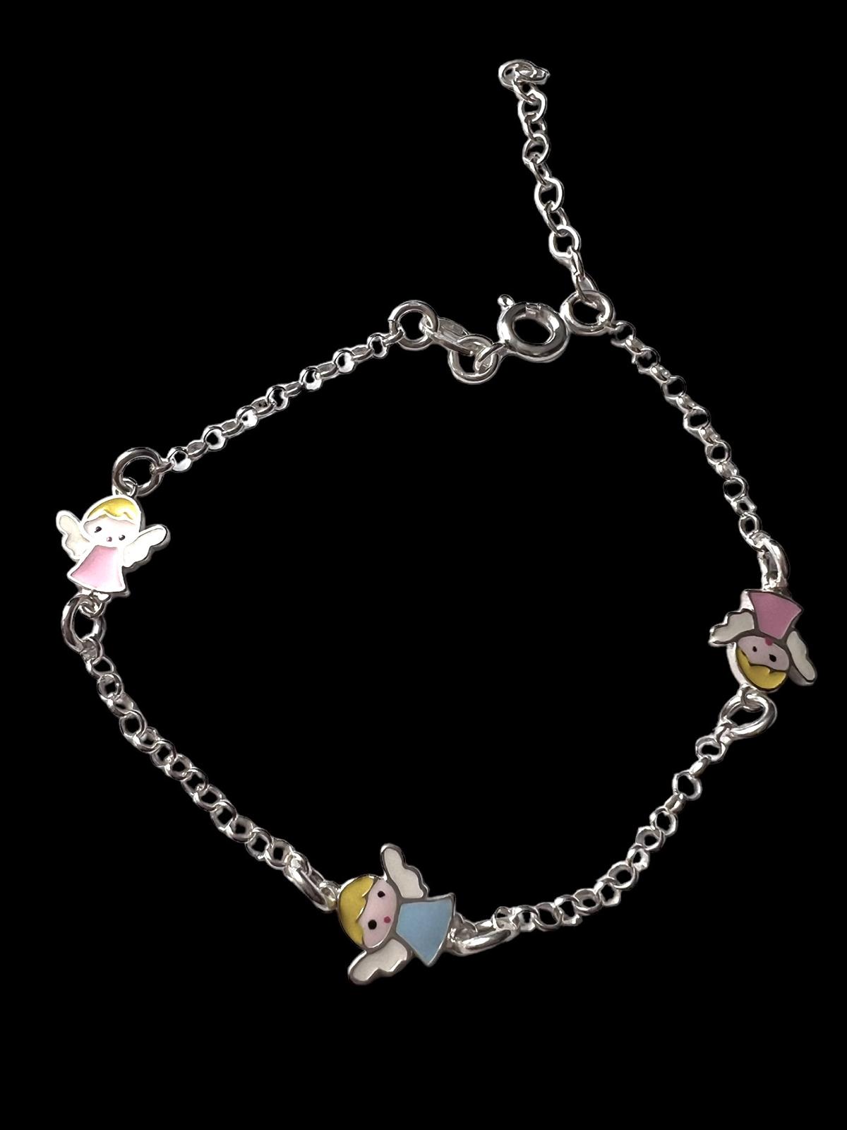 Angels Child Bracelet in Silver