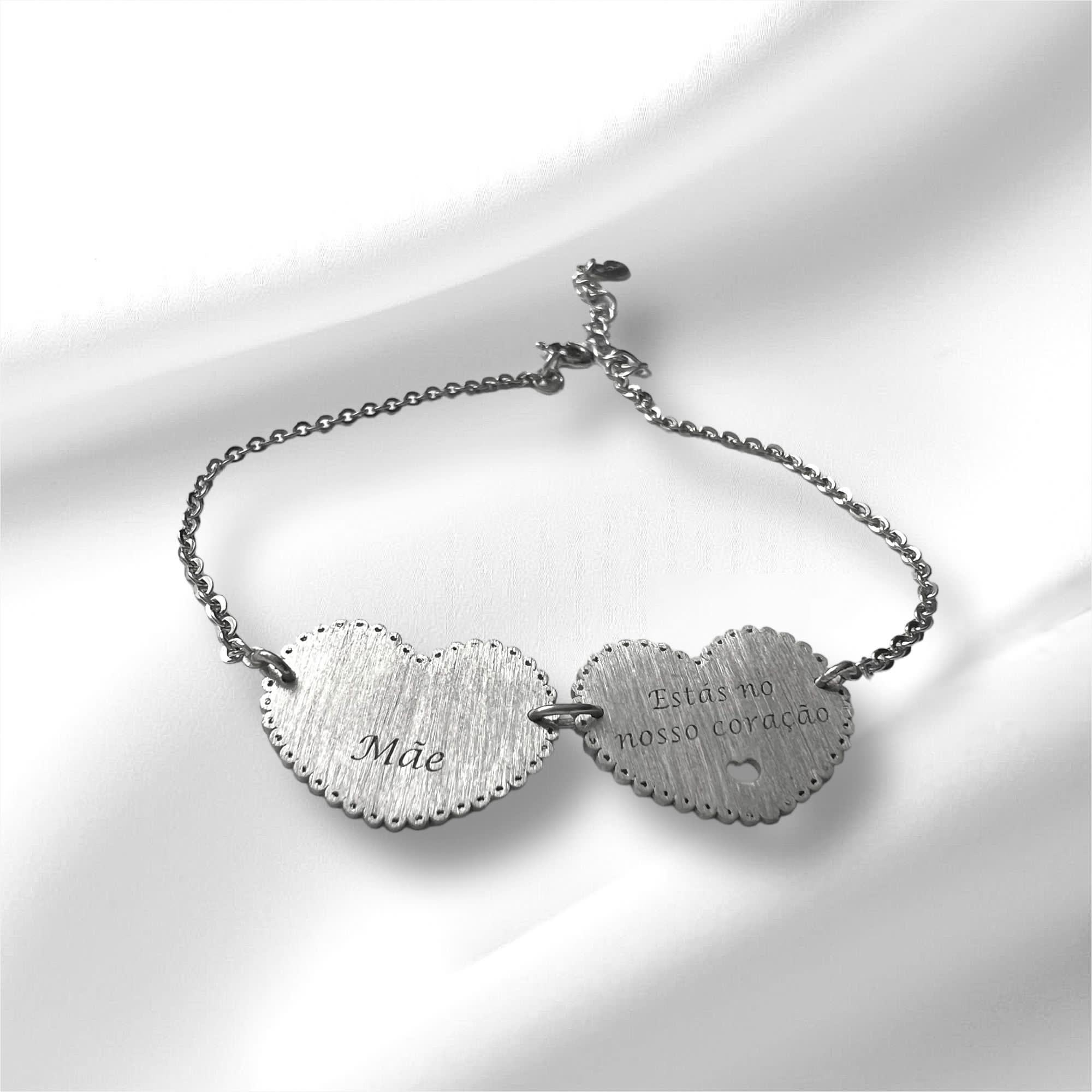 Pulseira Mãe em Prata