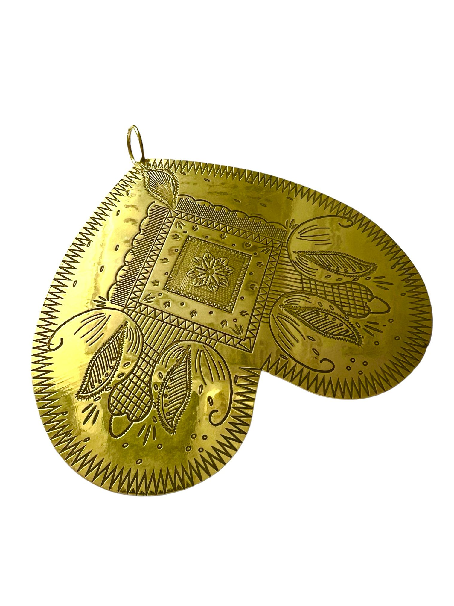 Gold Plated Butterfly Medal