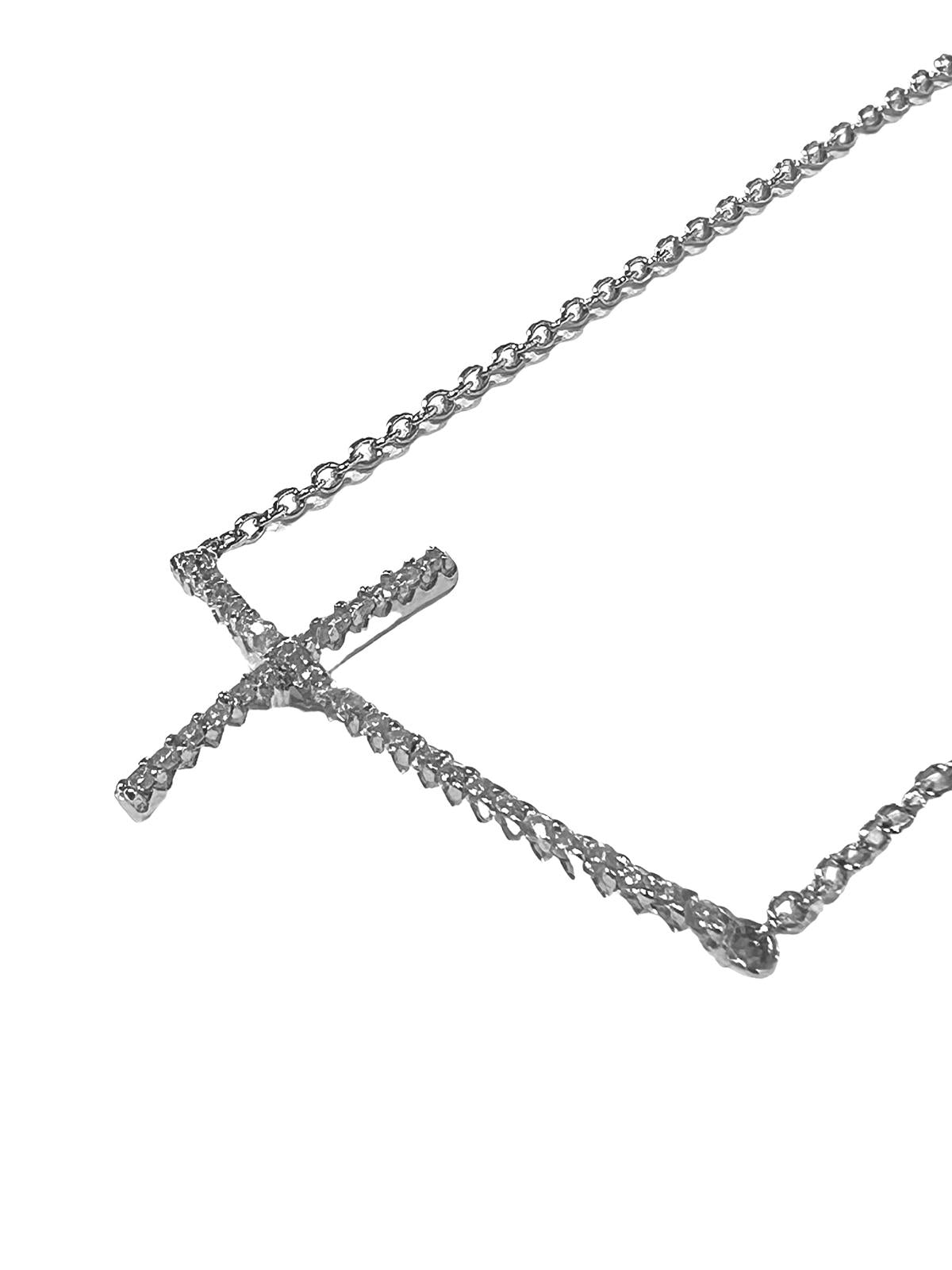 Silver Cross Necklace