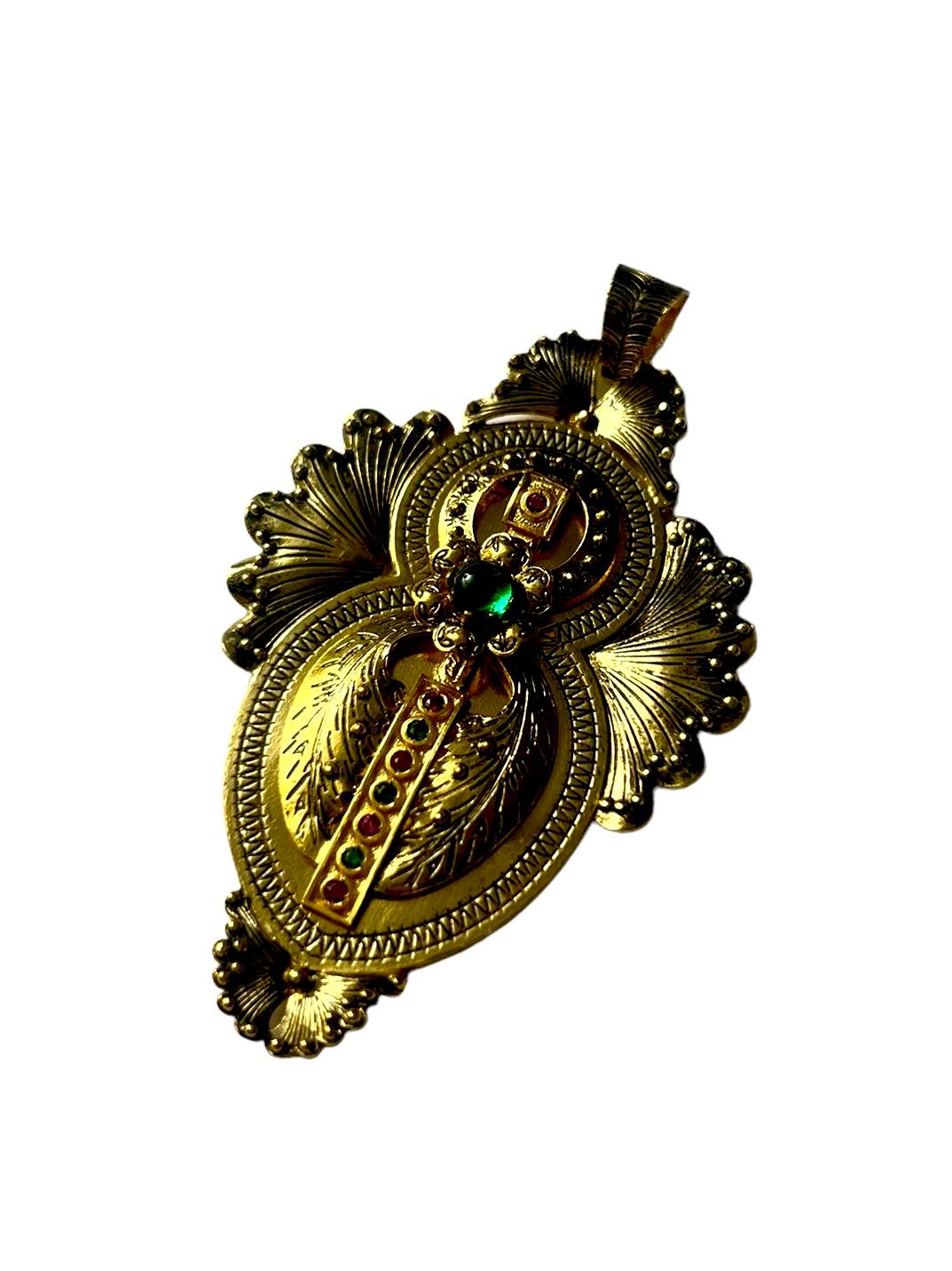 Gramalheira Medal in Gold Plated Silver