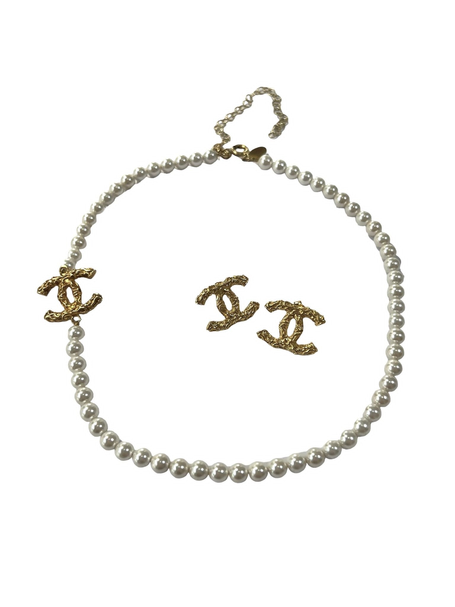 Gold Plated Silver Charm Necklace