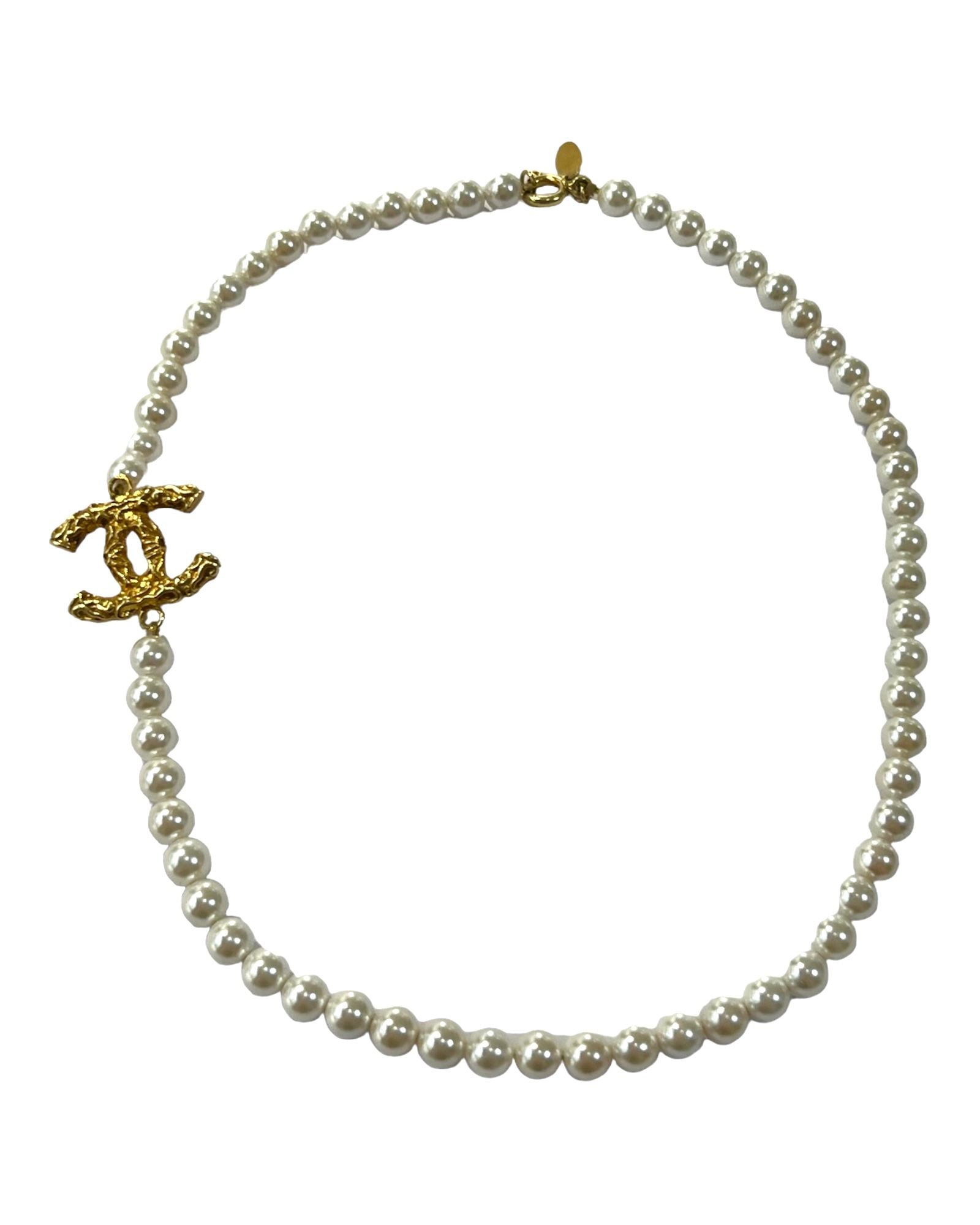 Gold Plated Silver Charm Necklace