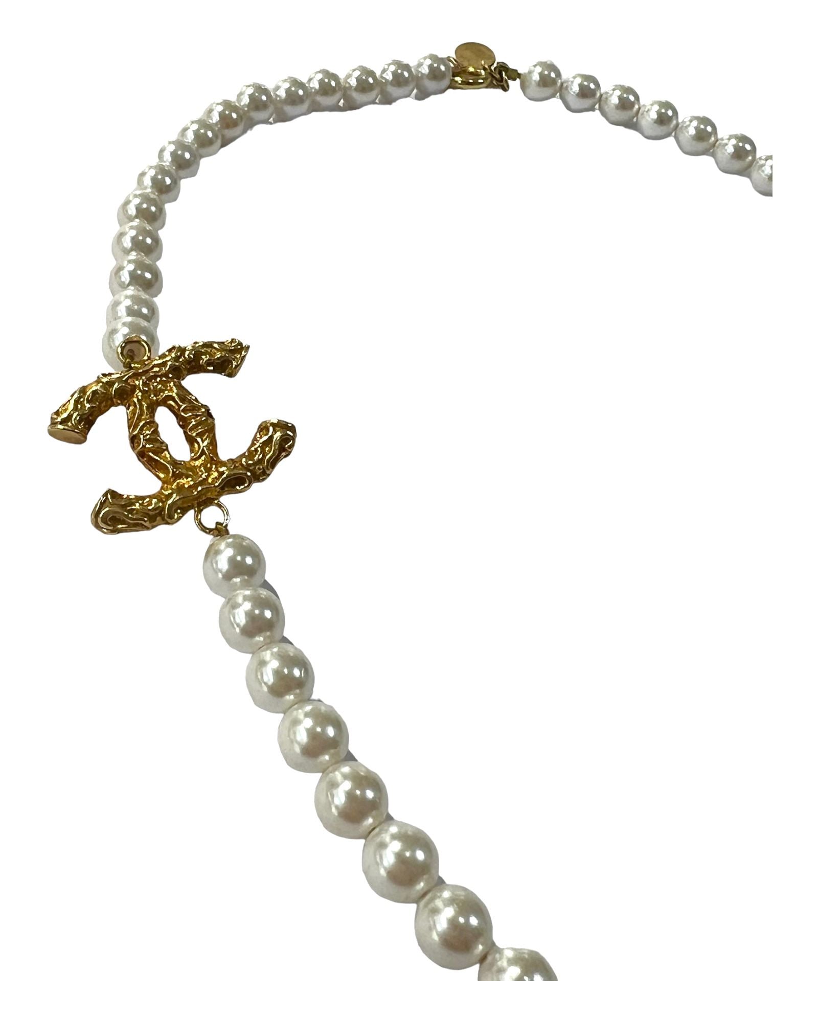 Gold Plated Silver Charm Necklace