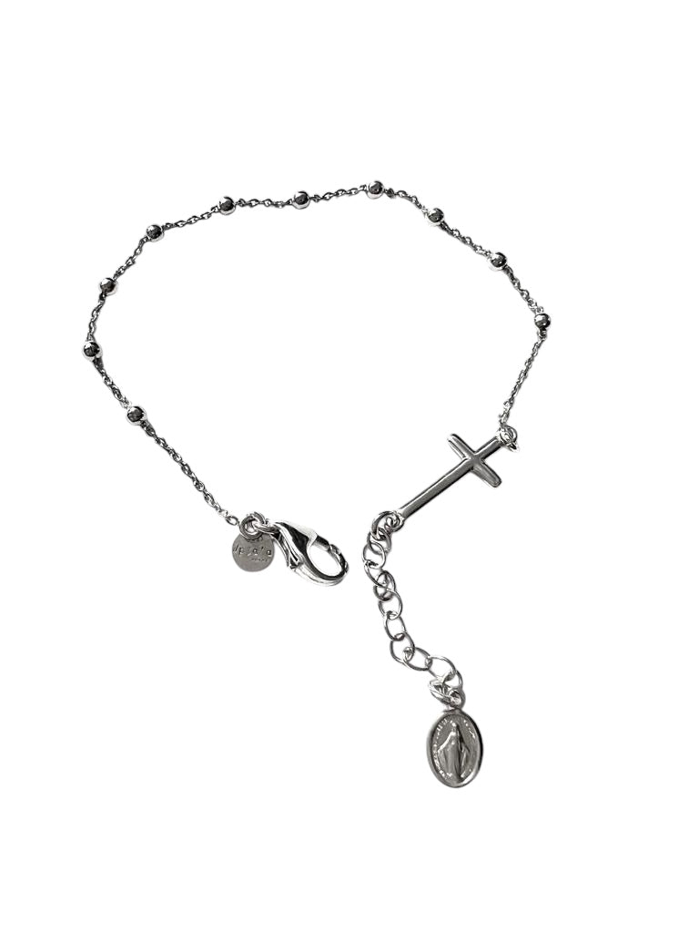 Ten Bracelet in Silver