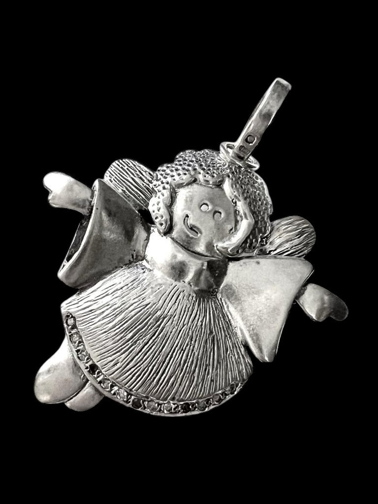 Medalha Anjo em Prata