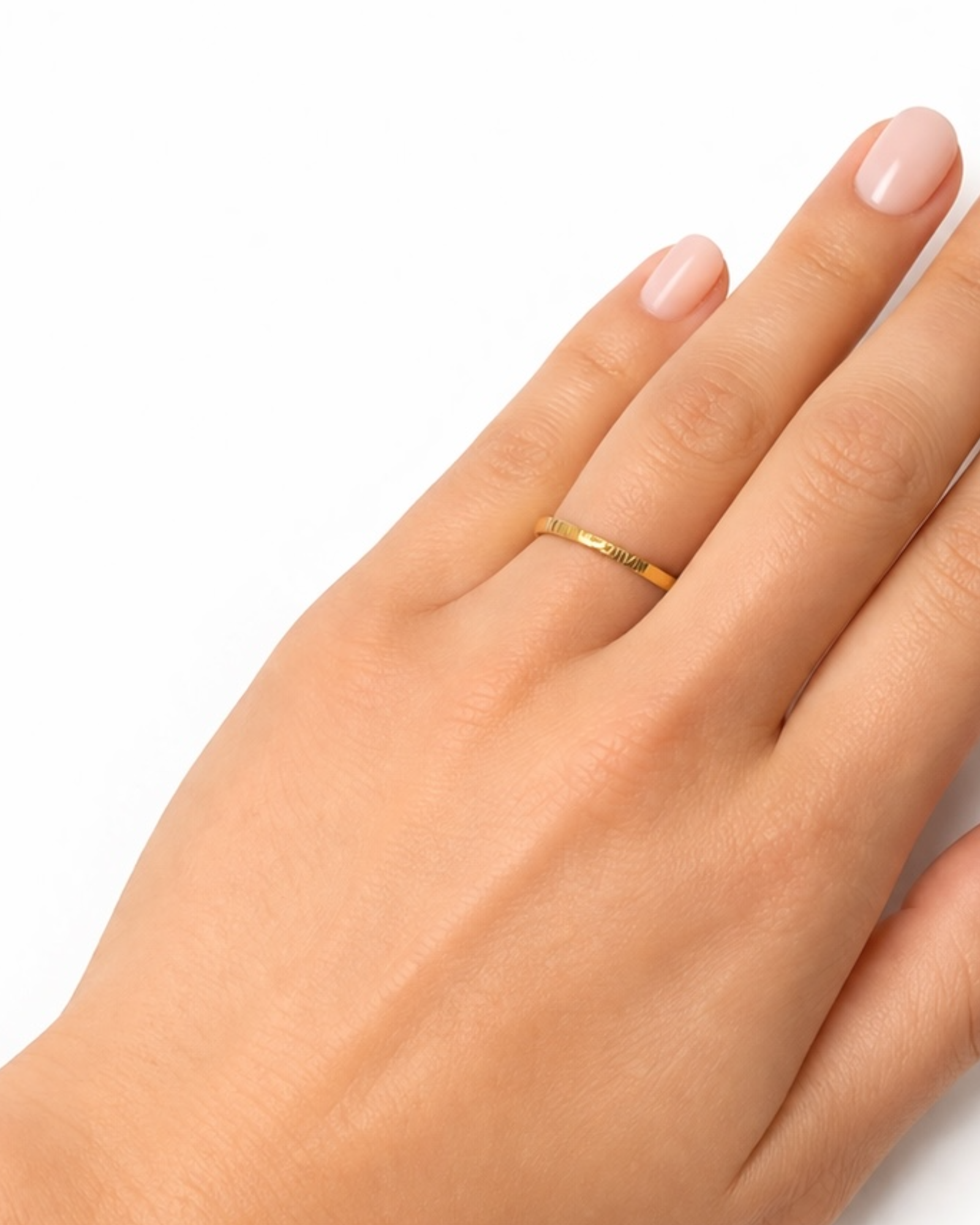 Aliança de Casamento com Textura - 2mm