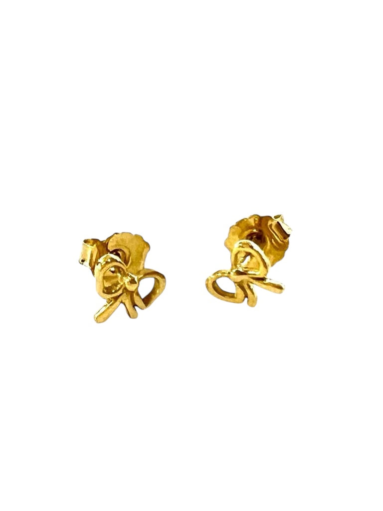 Brincos Laços de Criança em Ouro 19kl