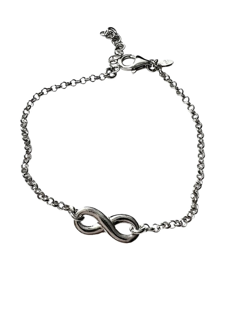 Pulseira Infinito em Prata