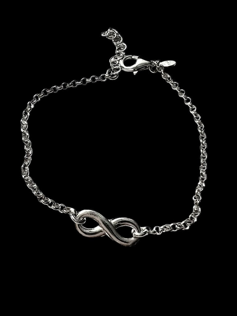 Pulseira Infinito em Prata