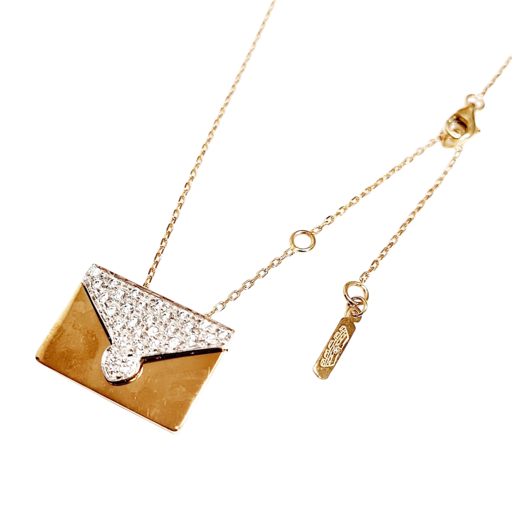Gold Love Letter Necklace