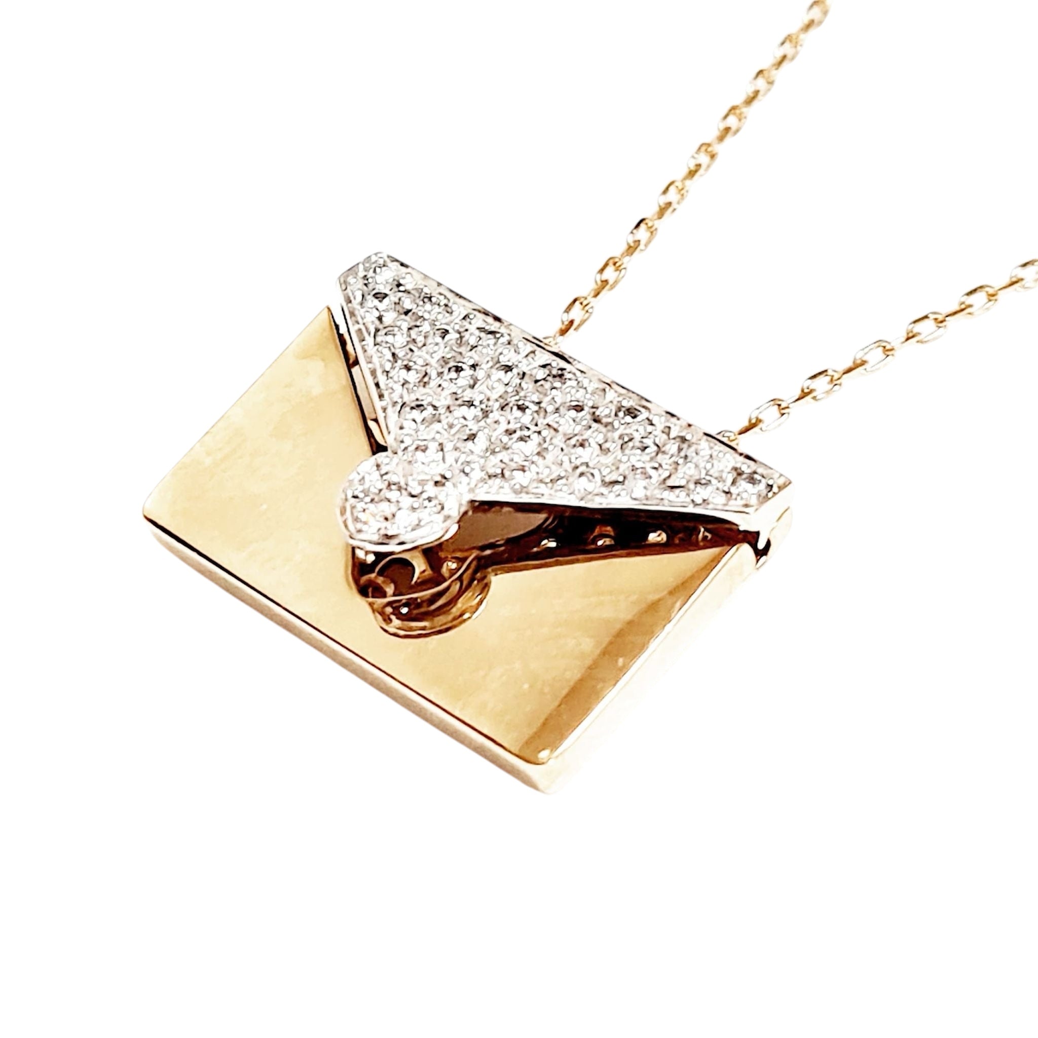 Gold Love Letter Necklace