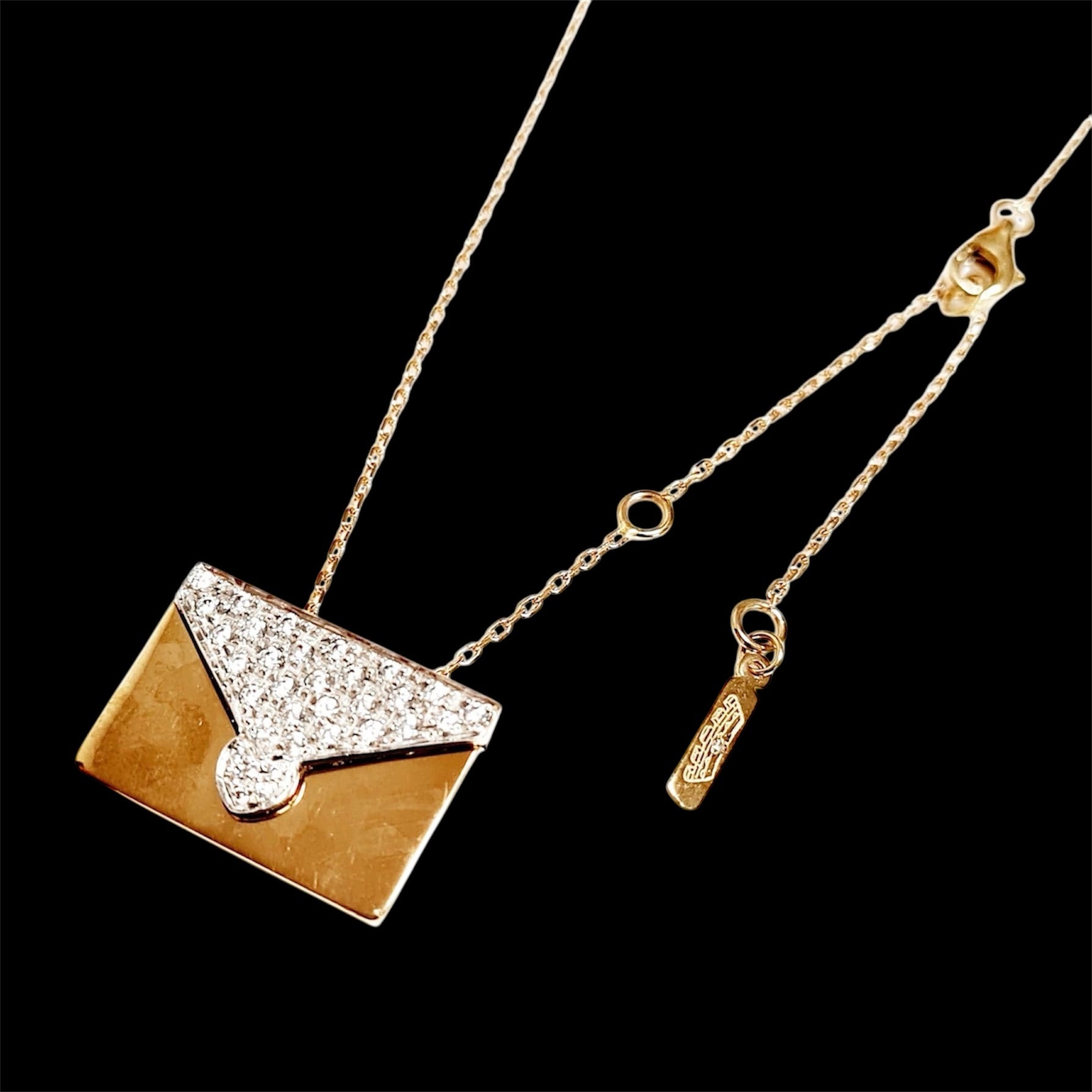 Gold Love Letter Necklace