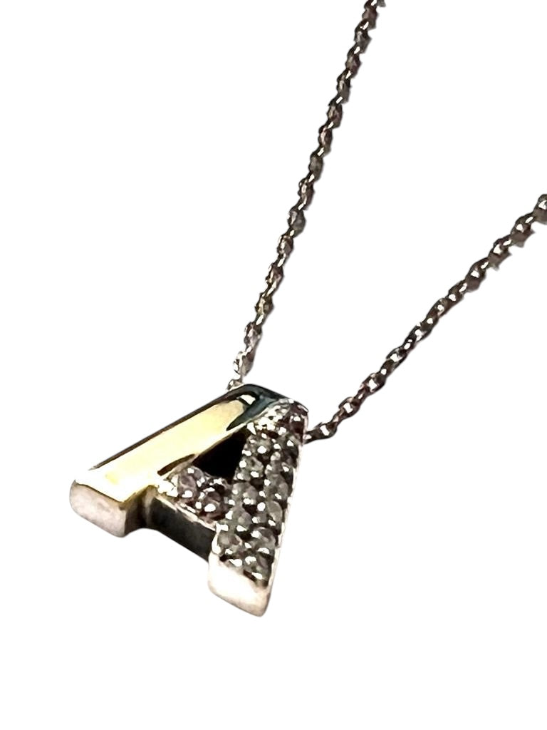 Letter A Necklace