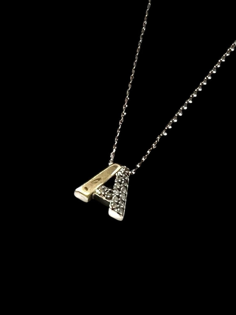 Letter A Necklace