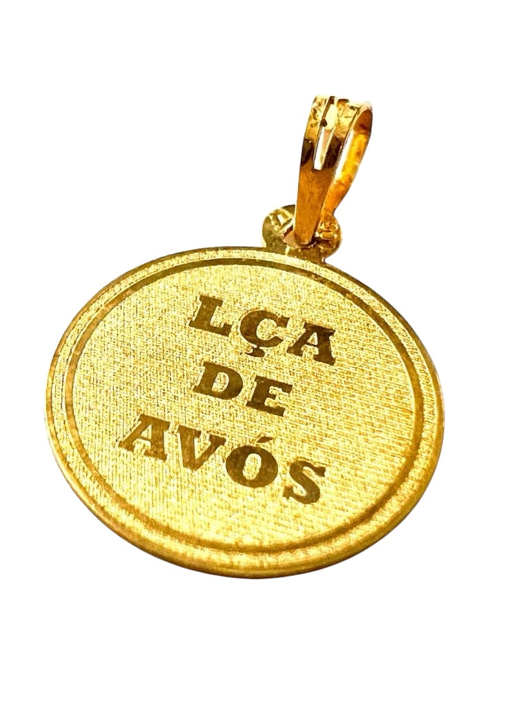 Medalha Lça de Avós em Ouro 19kl
