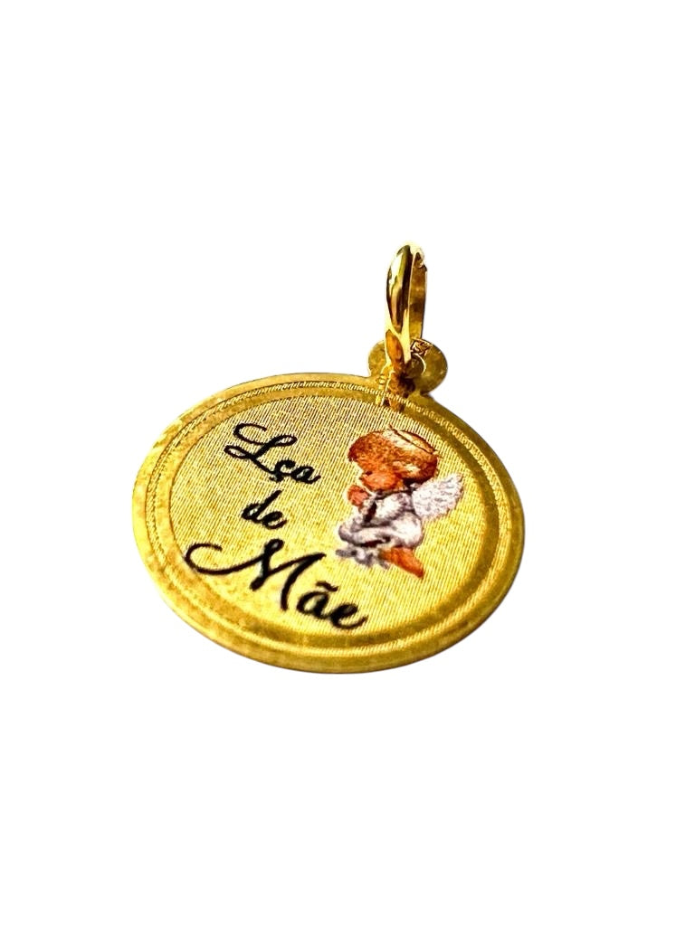 Medalha Lça de Mãe em Ouro 19kl