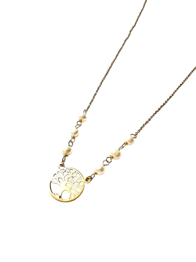 Tree of Life Necklace in Gold