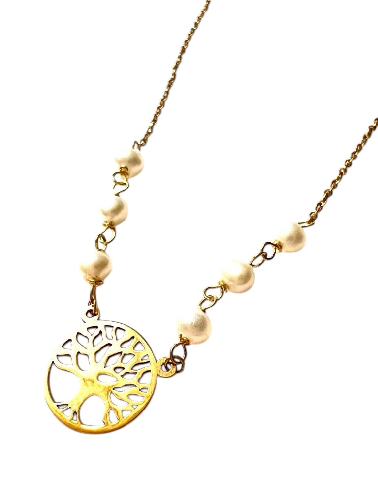 Tree of Life Necklace in Gold