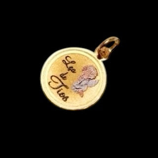 Medalha Lça Tios Ouro