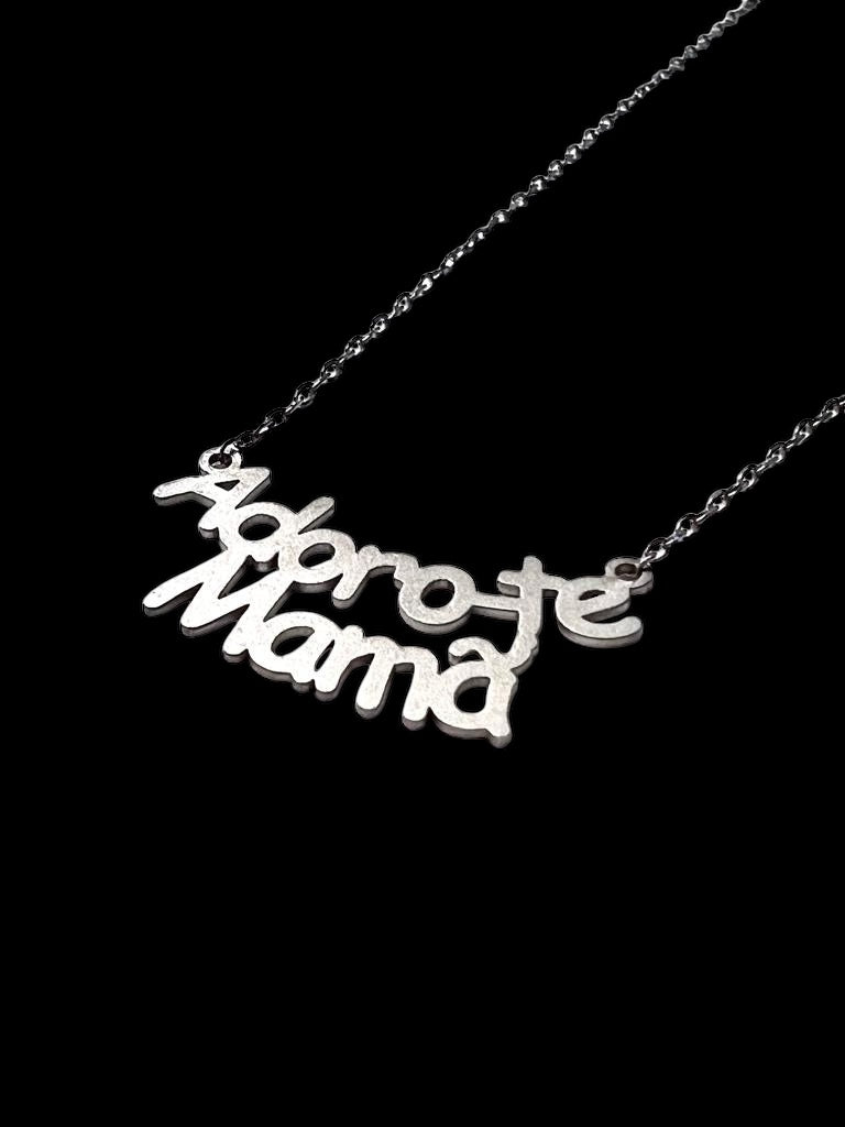 Colar Adoro-te Mamã
