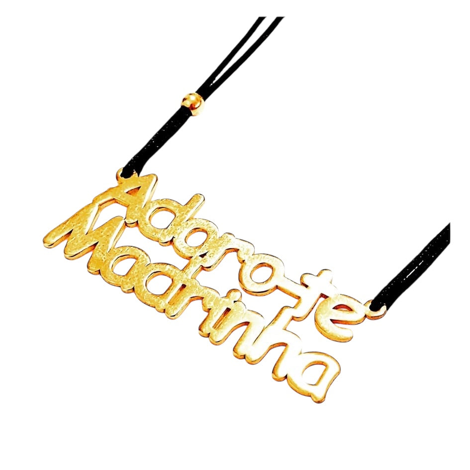 Colar Adoro-te Madrinha