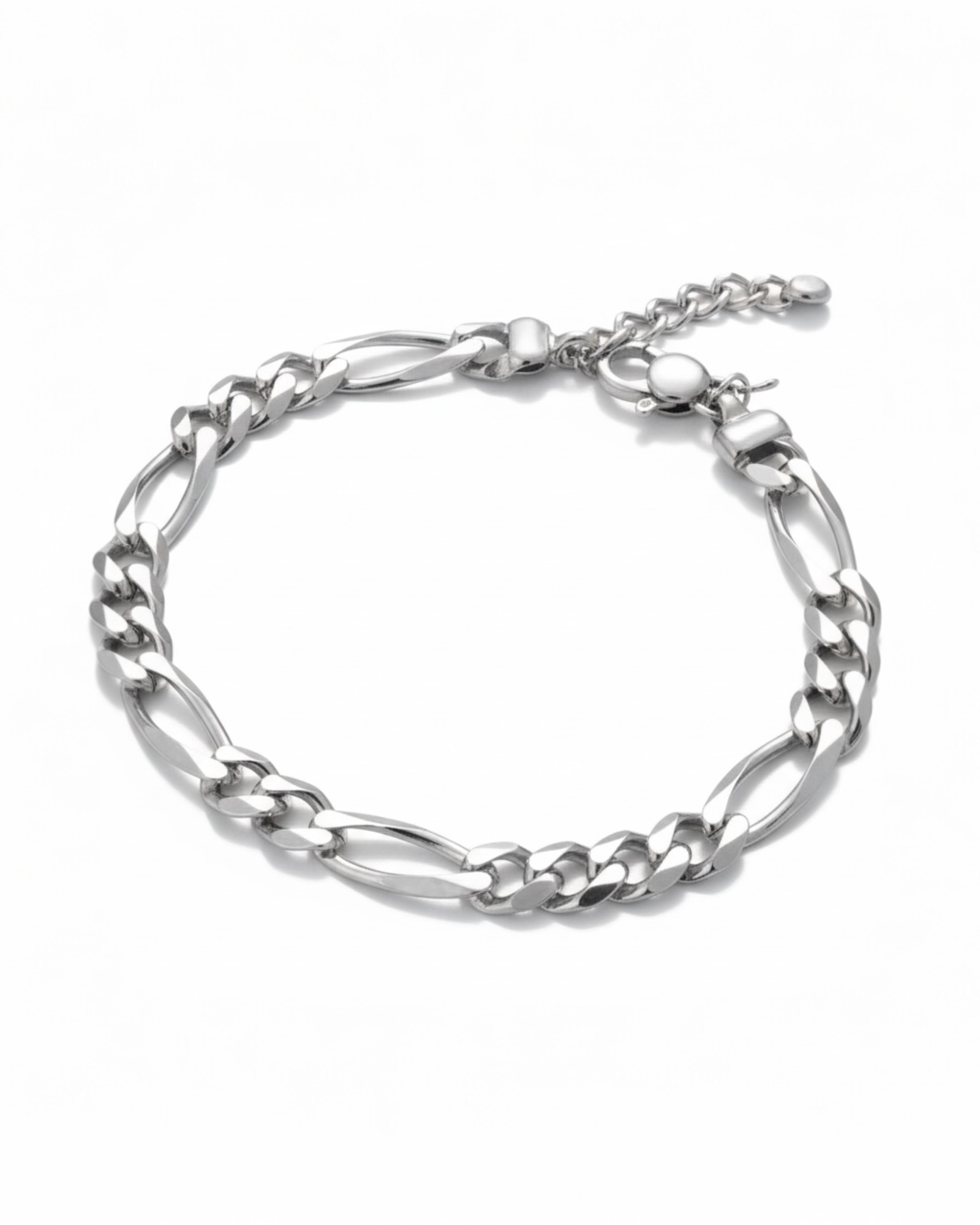 Men's Silver Chain Bracelet