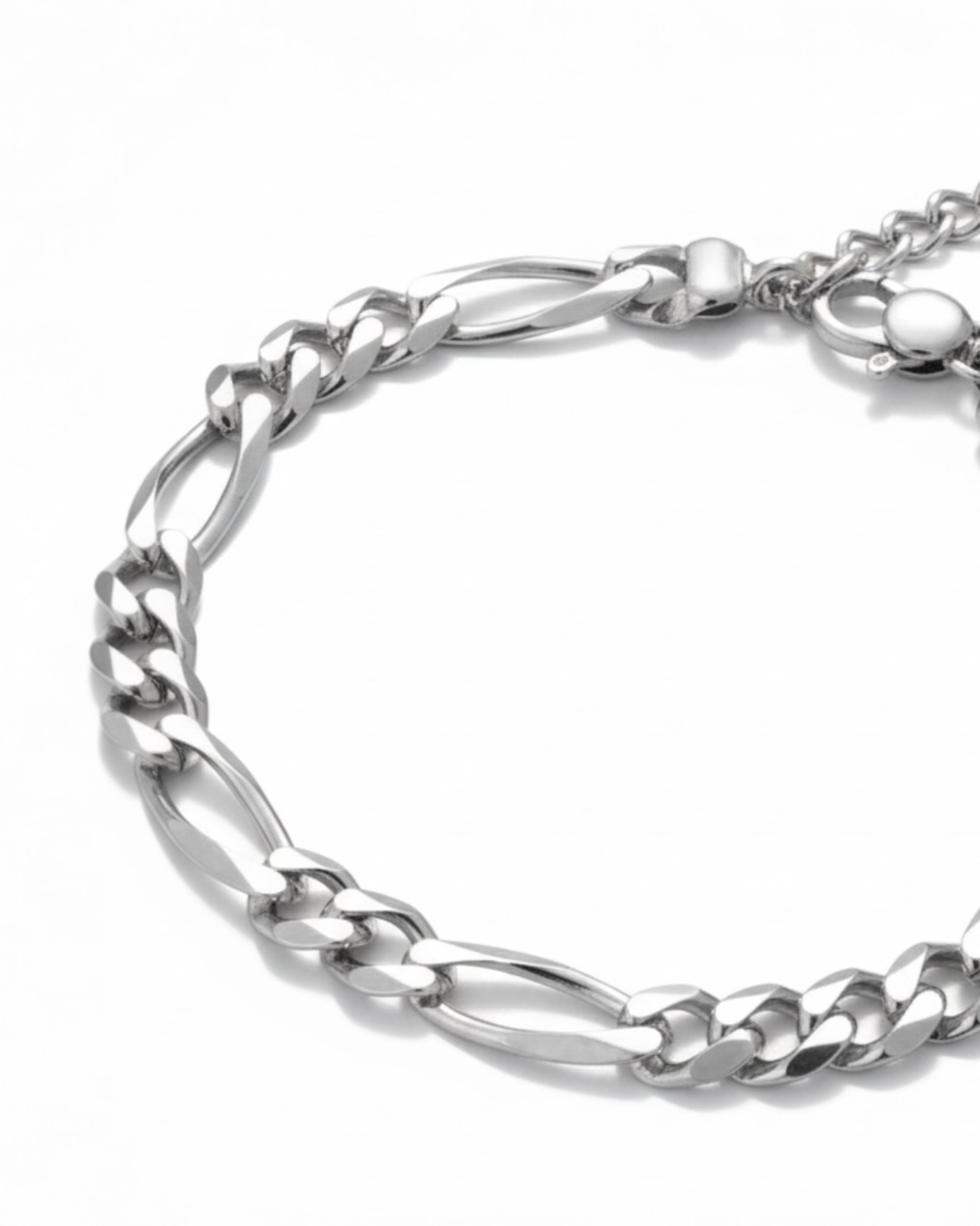 Men's Silver Chain Bracelet