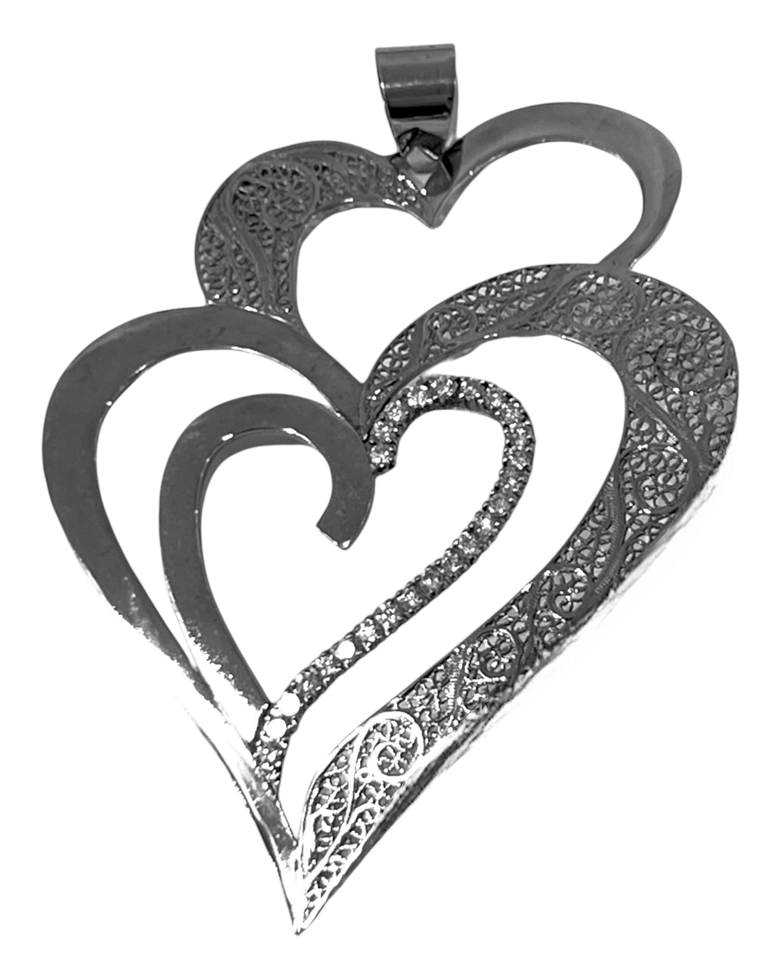 Medalha Coração Viana é Amor