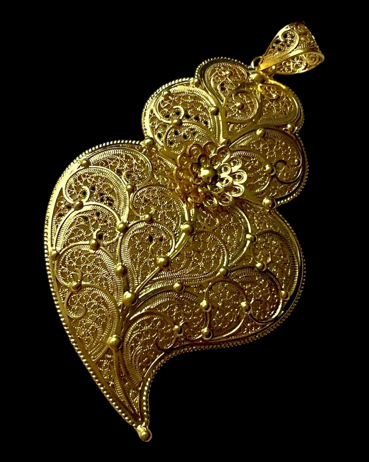 Heart of Viana Medal in Gold Plated Silver