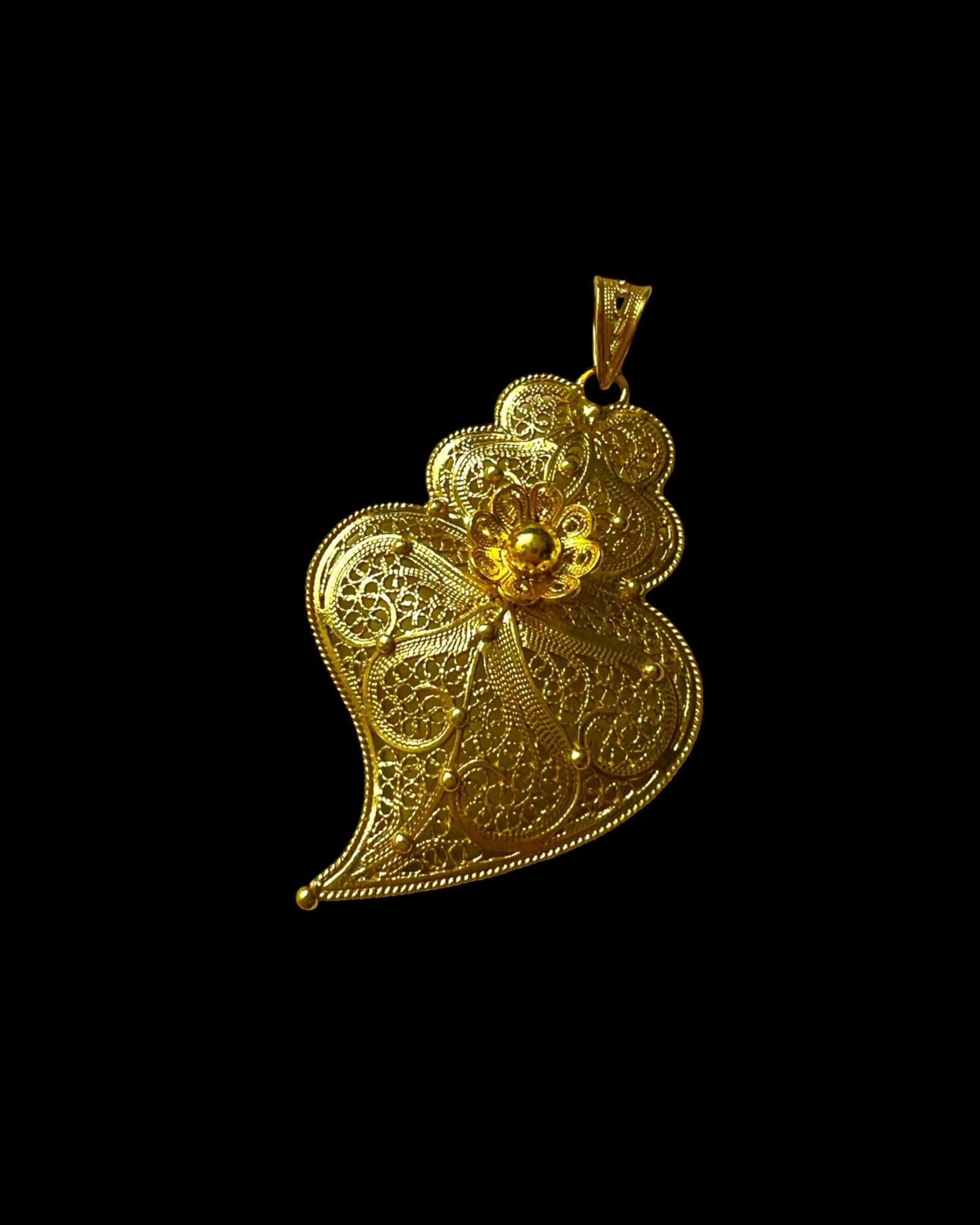 Heart of Viana Medal in Gold Plated Silver