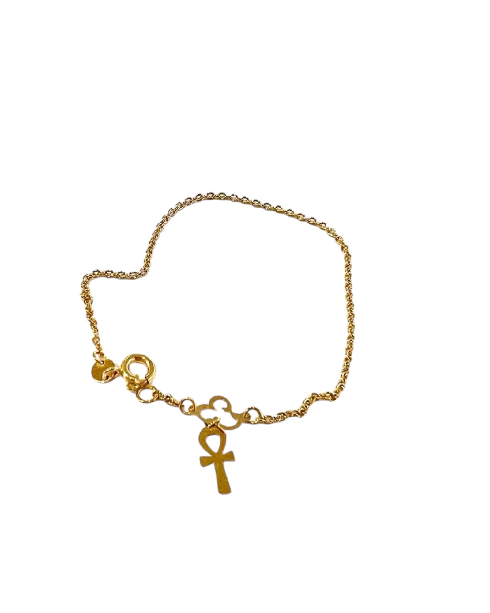 Pulseira Cruz Ouro