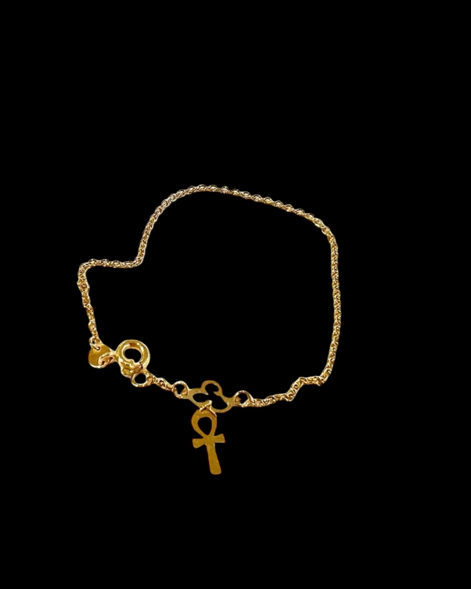Pulseira Cruz Ouro