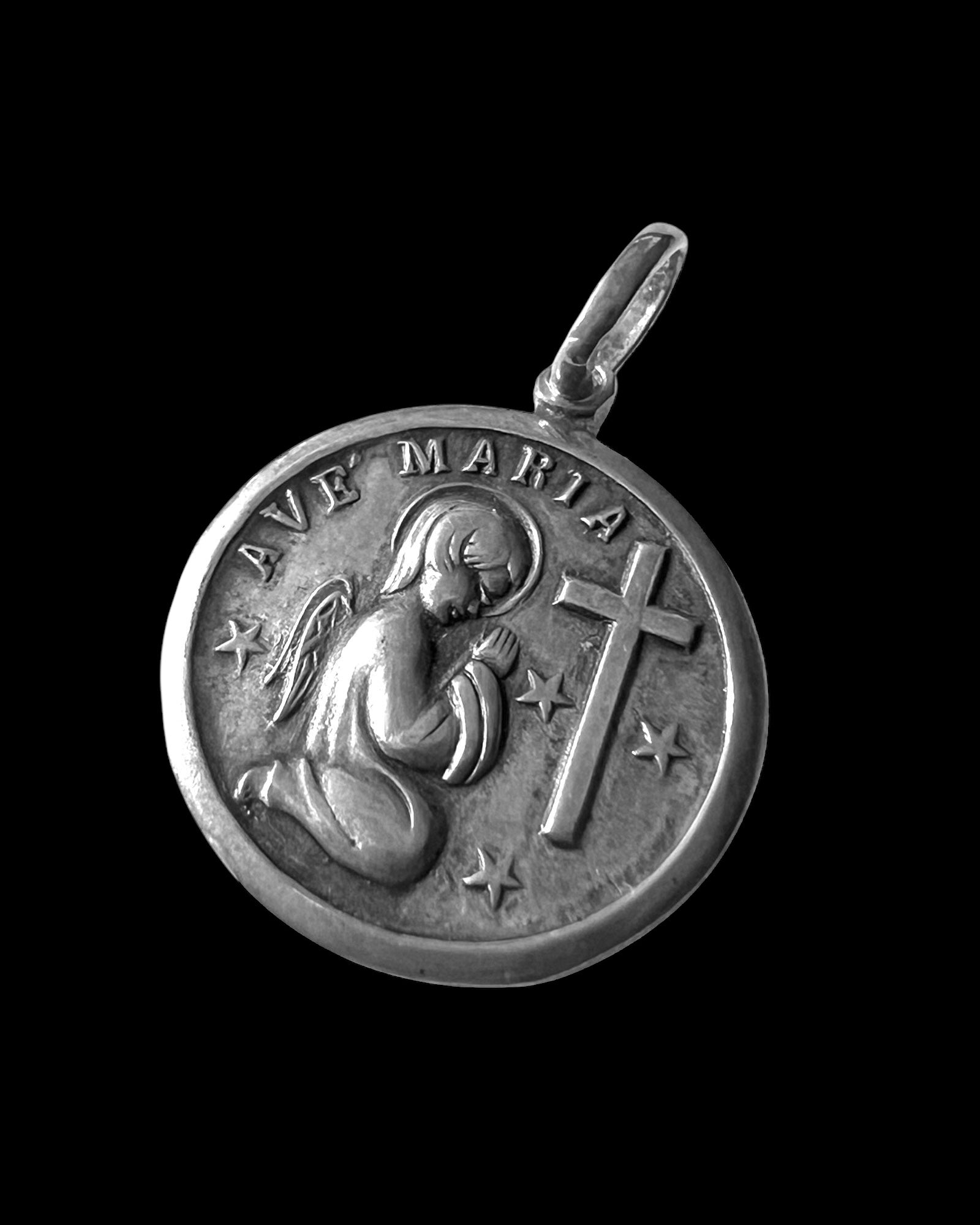 Medalha Anjo em Prata