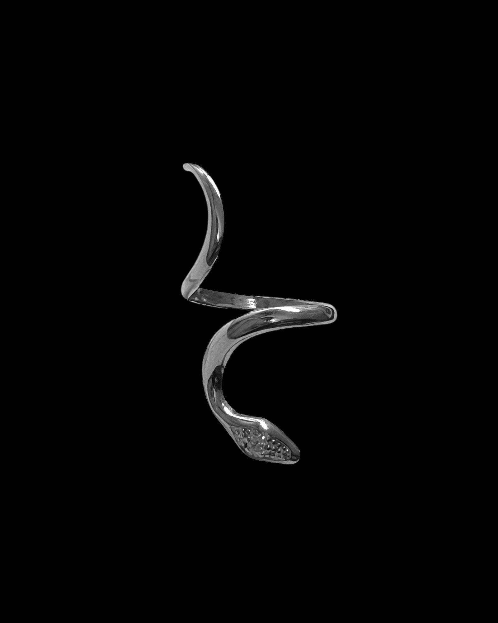 Silver Snake Ring