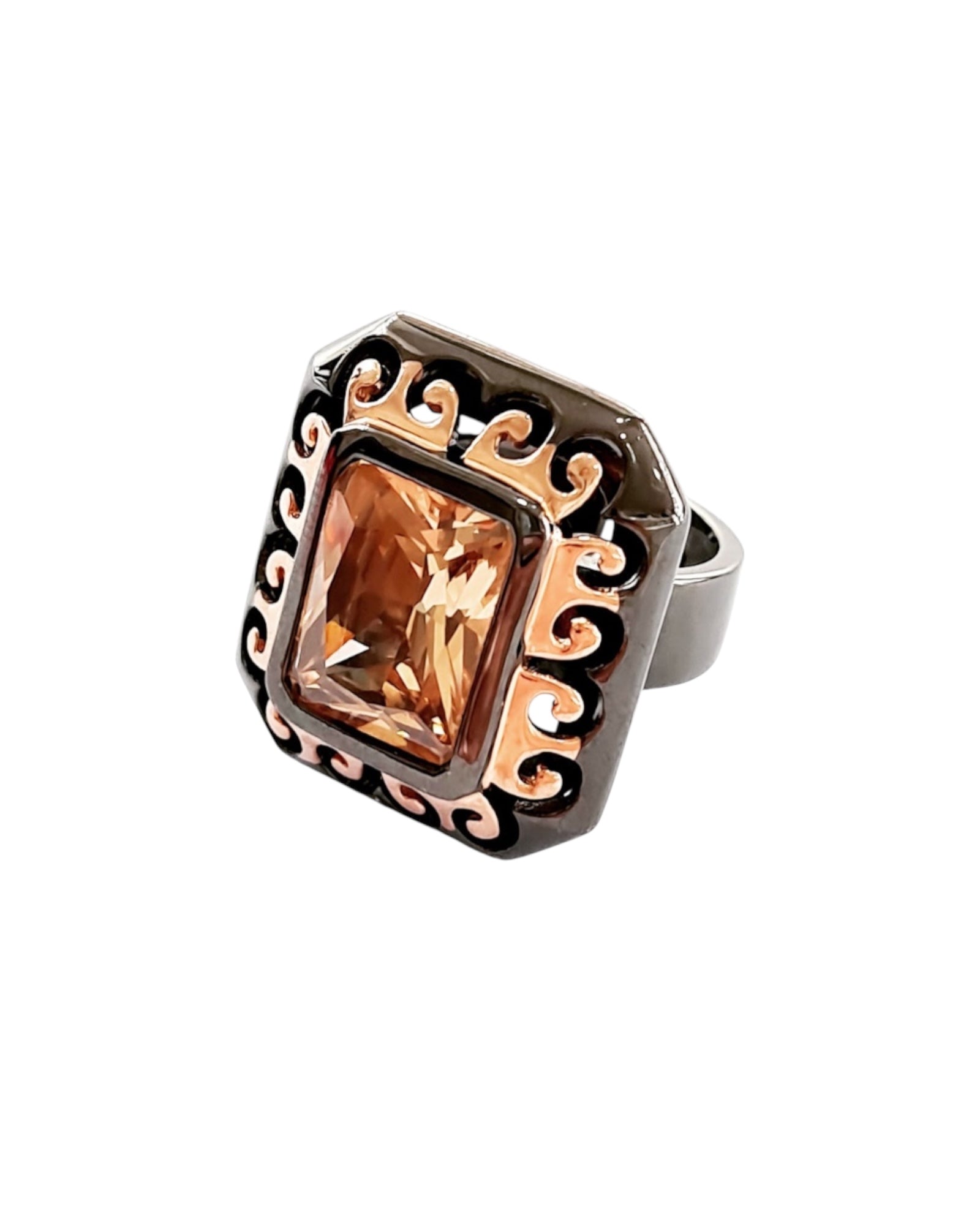 Stone Color and Silver Ring