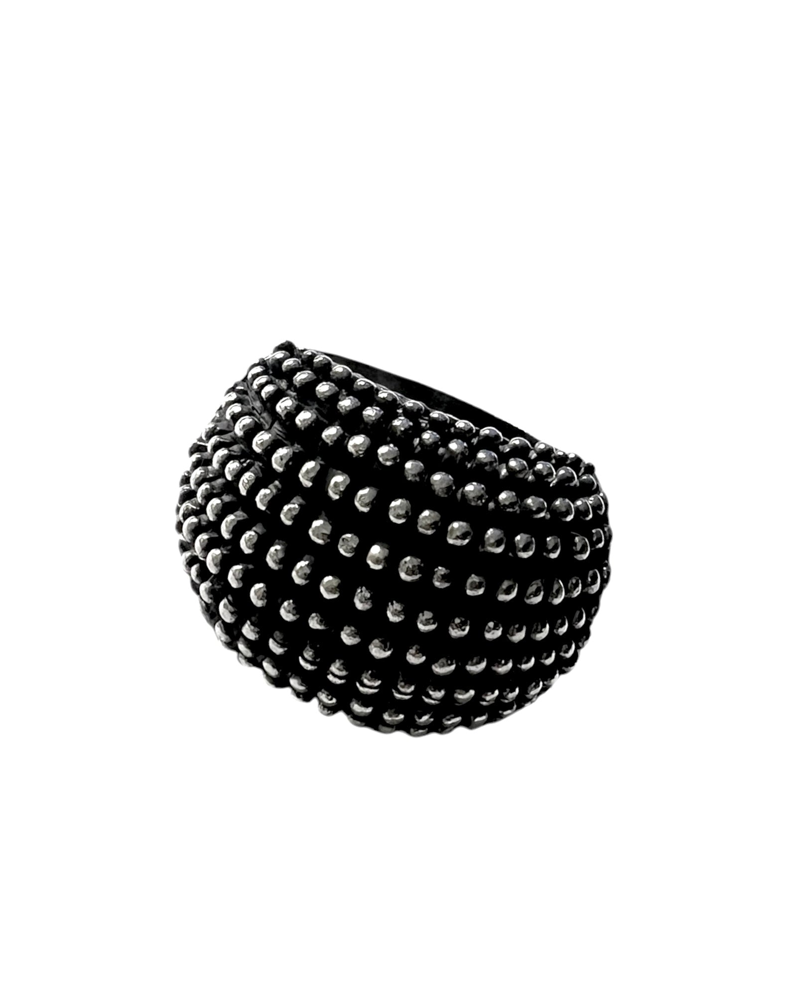 Darkened Silver Ring