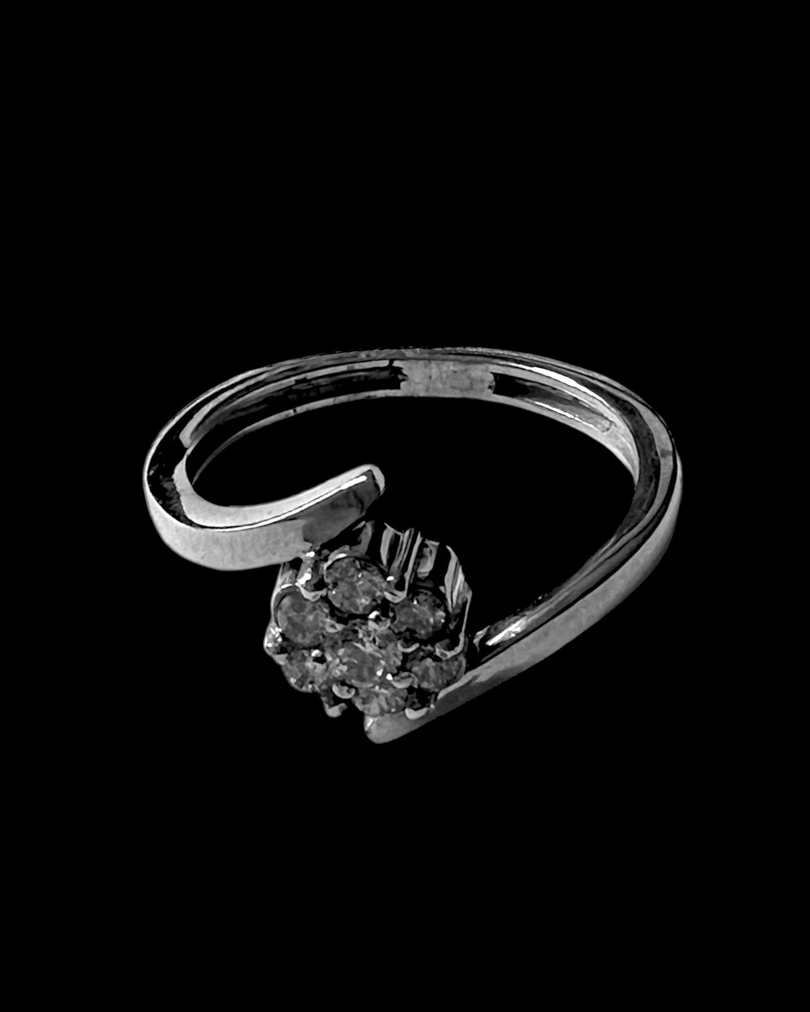 Gold Solitaire Ring