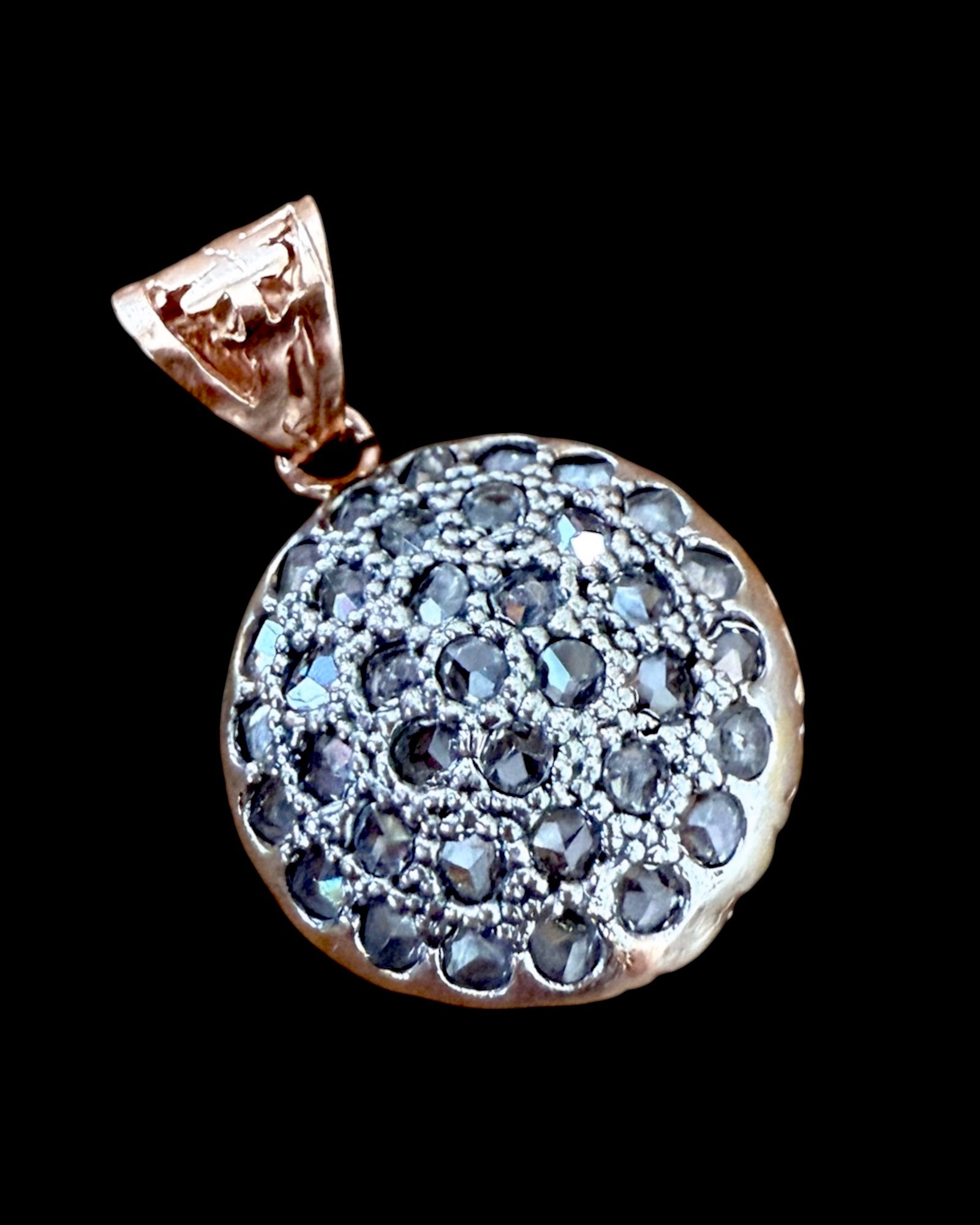 Medalha Brilhos em Prata e Prata Rosa